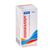 Олопаталлерг капли глазные 0,1% 5мл фото