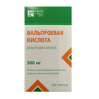 Вальпроевая кислота таблетки 300мг фото