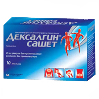 Дексалгин гранулы 25мг/2,5г фото
