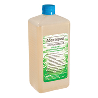 Абактерил средство дезинфицирующее с моющим эффектом 1л фото