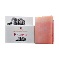 Мыло &quot;Формула здоровья - Сакские грязи&quot; Крымская Винная Коллекция &quot;Каберне&quot; 80г фото