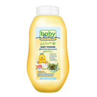 Присыпка детская "BabyLine" Nature с сосновой пыльцой 125г фото