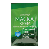 Крем-маска "Формула вашего здоровья - Сакские грязи" Интенсивная питательная 27г (15мл) фото