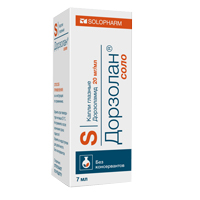 Дорзолан Соло капли глазные 20мг/мл 7мл фото