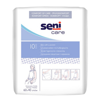 Нагрудник "Seni Care" защитный с карманом 60х40см фото