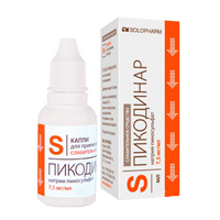Пикодинар капли 7,5мг/мл 15мл фото