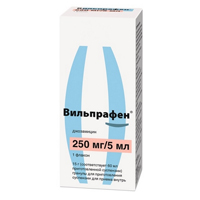 Вильпрафен гранулы 250мг/5мл 15г фото