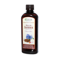 Масло льняное "Oleos" жидкость 500мл фото