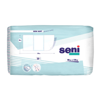 Пеленки "Seni Soft" гигиенические 90 х 170см (с крылышками) фото