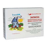 Закваска "Биоснежок" 2г фото