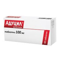 Адуцил таблетки 100мг фото