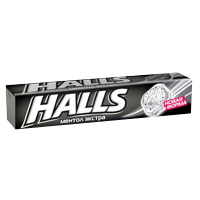Карамель леденцовая "Halls" Ментол экстра со вкусом ментола и эвкалипта 24,5г фото