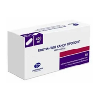 Кветиапин Канон Пролонг таблетки 400мг фото