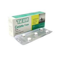 Сиэль-Тева таблетки 50мг фото