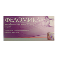 Феломика таблетки 180мг фото