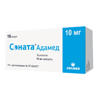 Соната Адамед капсулы 10мг фото