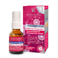 Novosvit гель активатор Concentrate Бета-Глюкан молодости кожи 25мл фото