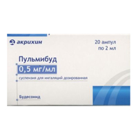 Пульмибуд суспензия 0,5мг/мл 2мл фото