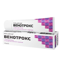 Гель для ног "Венотрокс" 75мл фото