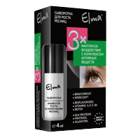 Сыворотка &quot;Elma&quot; для увеличения объема и длины ресниц 4мл фото