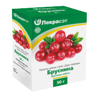 Напиток чайный "Дары природы" Брусника побеги 50г фото