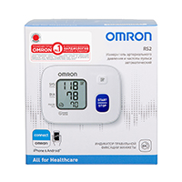 Измеритель артериального давления и частоты пульса (тонометр) "OMRON" автоматический RS2 на запястье (HEM-6121-RU) фото