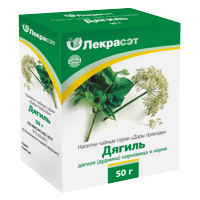 Напиток чайный "Дары природы" Дягиль 50г фото