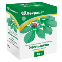 Напиток чайный "Дары природы" Женьшень 10г фото