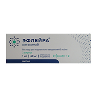 Эфлейра раствор для инъекций 60мг/мл 1мл фото