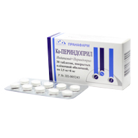 Ко-Периндоприл таблетки 2,5мг+8мг фото