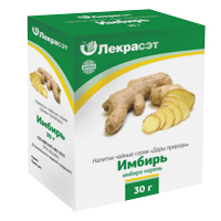 Напиток чайный "Дары природы" Имбирь 30г фото