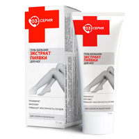 Гель-бальзам &quot;Серия 03&quot; Экстракт пиявки для ног 75мл фото