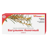 Средство косметическое "Лекра-Сэт" Багульник болотный побеги сухое для ухода за кожей 1.5г фото