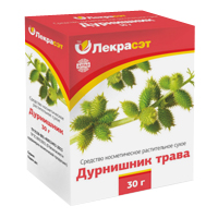 Средство косметическое "Лекра-Сэт" Дурнишник трава сухое для ухода за кожей 30г фото