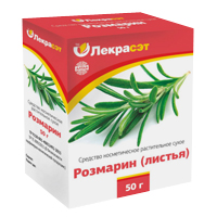 Средство косметическое "Лекра-Сэт" Розмарин лист сухое для ухода за кожей 50г фото