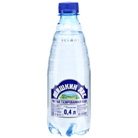 Вода питьевая "Шишкин лес" газированная 0,4л фото