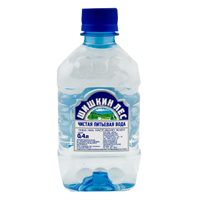 Вода питьевая "Шишкин лес" негазированная 0,4л фото