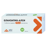Оланзапин-АЛСИ таблетки 10мг фото