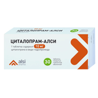 Циталопрам-АЛСИ таблетки 10мг фото