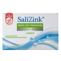SaliZink мыло для умывания для жирной и комбинированной кожи 100г фото