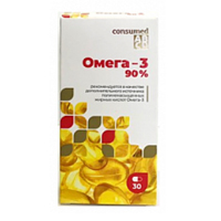 Омега-3 90% &quot;Consumed&quot; капсулы массой 1300мг фото