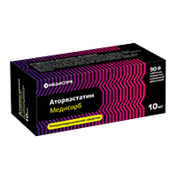 Аторвастатин Медисорб таблетки 10мг фото