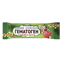 Гематоген "Русский" с кедровым орехом "Vitateka" 40г фото