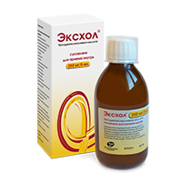 Эксхол суспензия 250мг/5мл 250мл фото