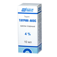 Таурин-АКОС капли глазные 4% 10мл фото