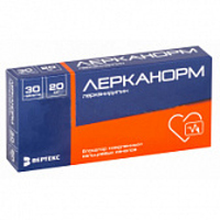 Лерканорм таблетки 20мг фото