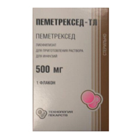 Пеметрексед-ТЛ лиофилизат для инъекций 500мг фото