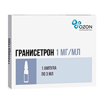 Гранисетрон концентрат для приготовления инъекционного раствора 1мг/мл 3мл фото
