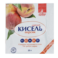 Джели+ "Кисель Персик" гранулы 25г фото