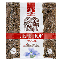 Кисель "Царевщино" льняной порошок 20г фото